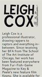 Mobile Screenshot of leighcox.com