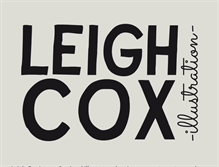 Tablet Screenshot of leighcox.com